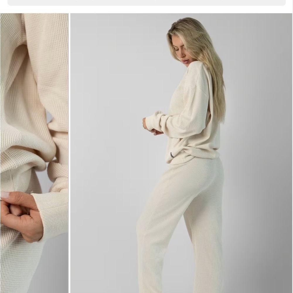 Comfrt waffle knit pant - Picture 6 of 8